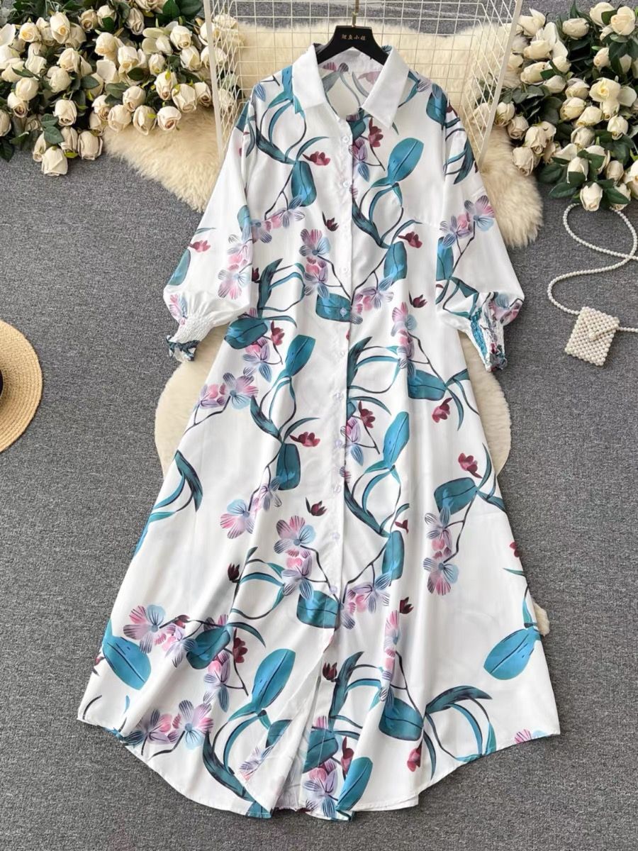 Exclusive invite shirt dress DZZ3398 image