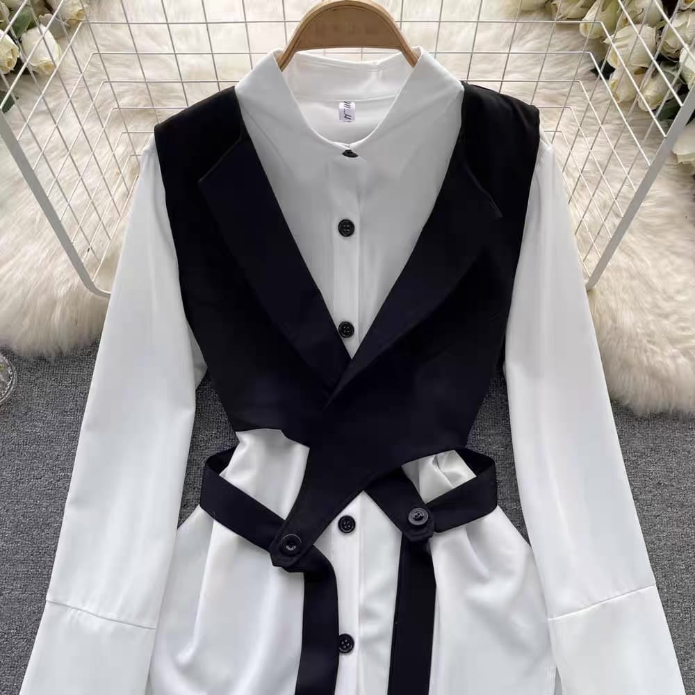 Drive you crazy shirt & waist coat SDZZ590 image