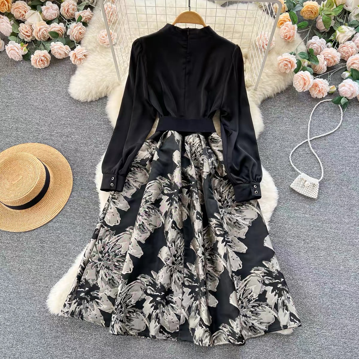 Stylish babe formal dress & belt FD239 image