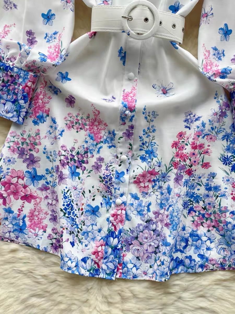 It’s a long story floral dress ED113 image