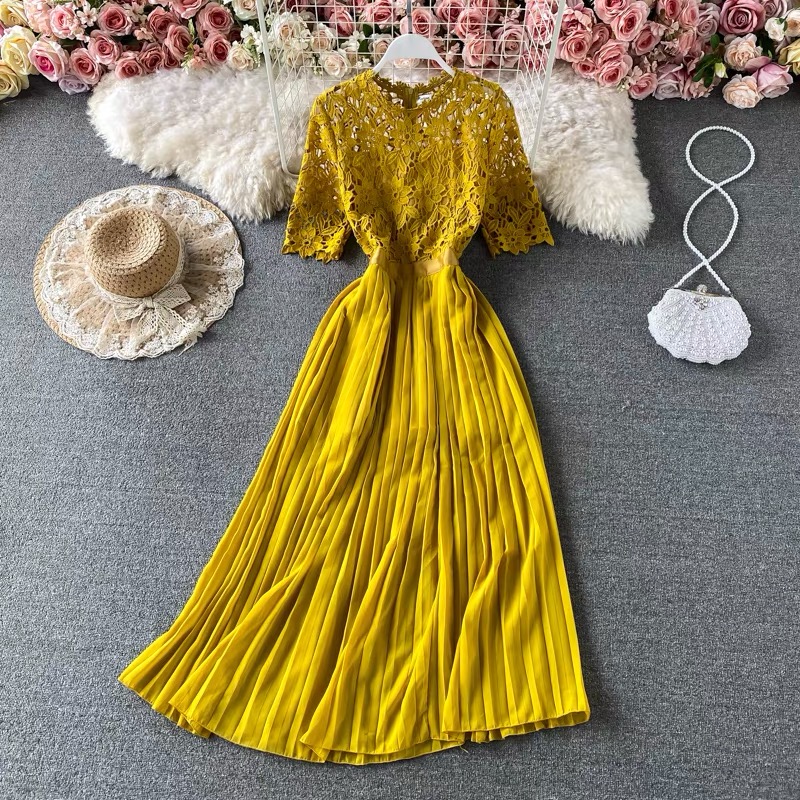 Calling you over top lace dress FD20