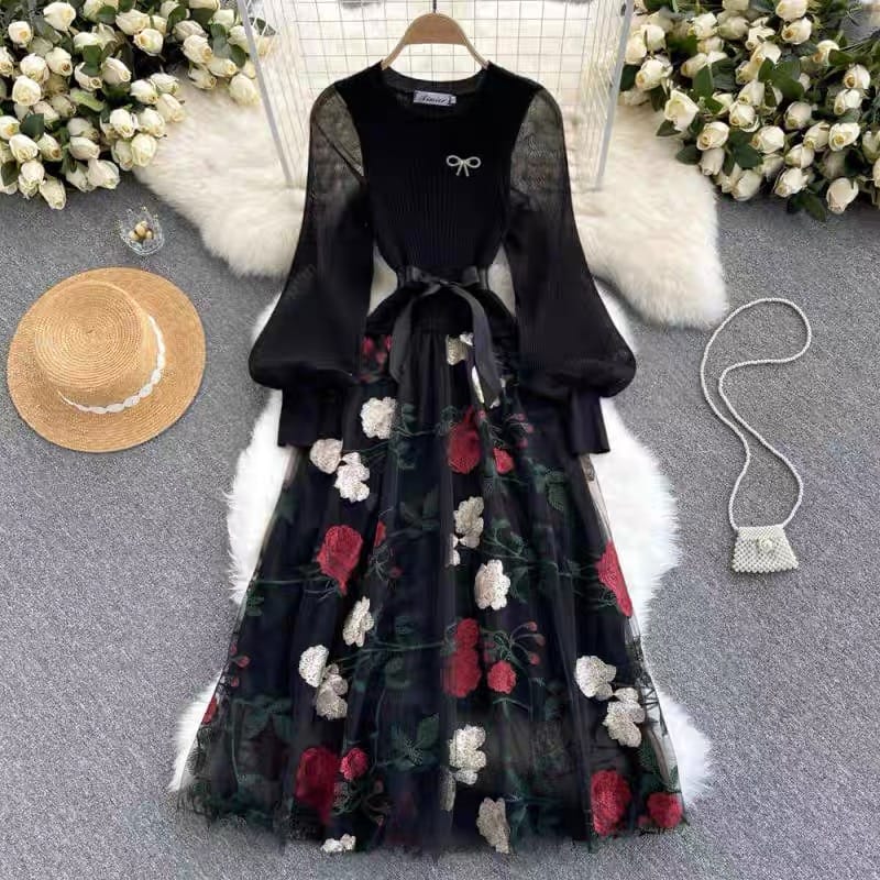 Breezy night flowy dress FD65 image