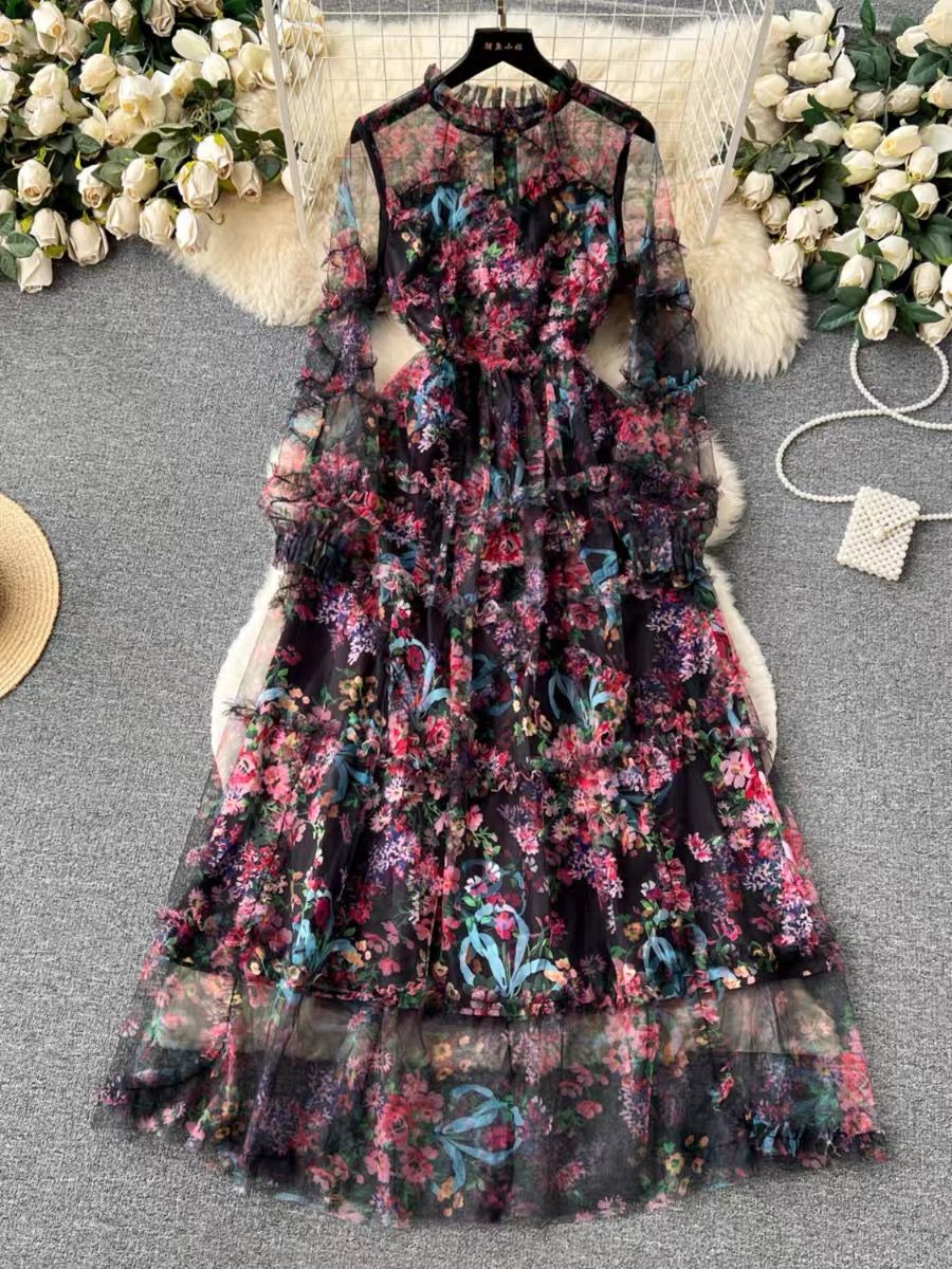 Eternal love floral dress CD490 image