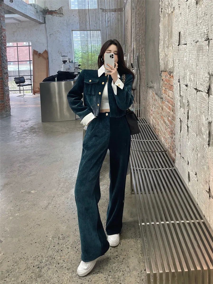 Show some sass corduroy set TPZZ336 image