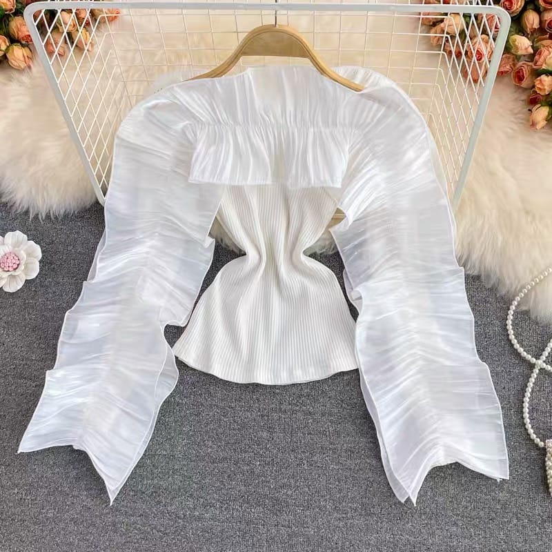 All about me balloon blouse BE118 image