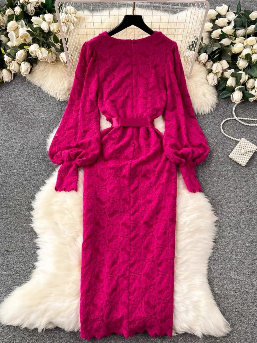 Chill day lace dress FBC121 image