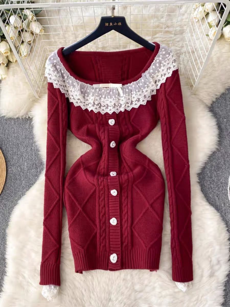 Boujee attitude knitted dress KBC156