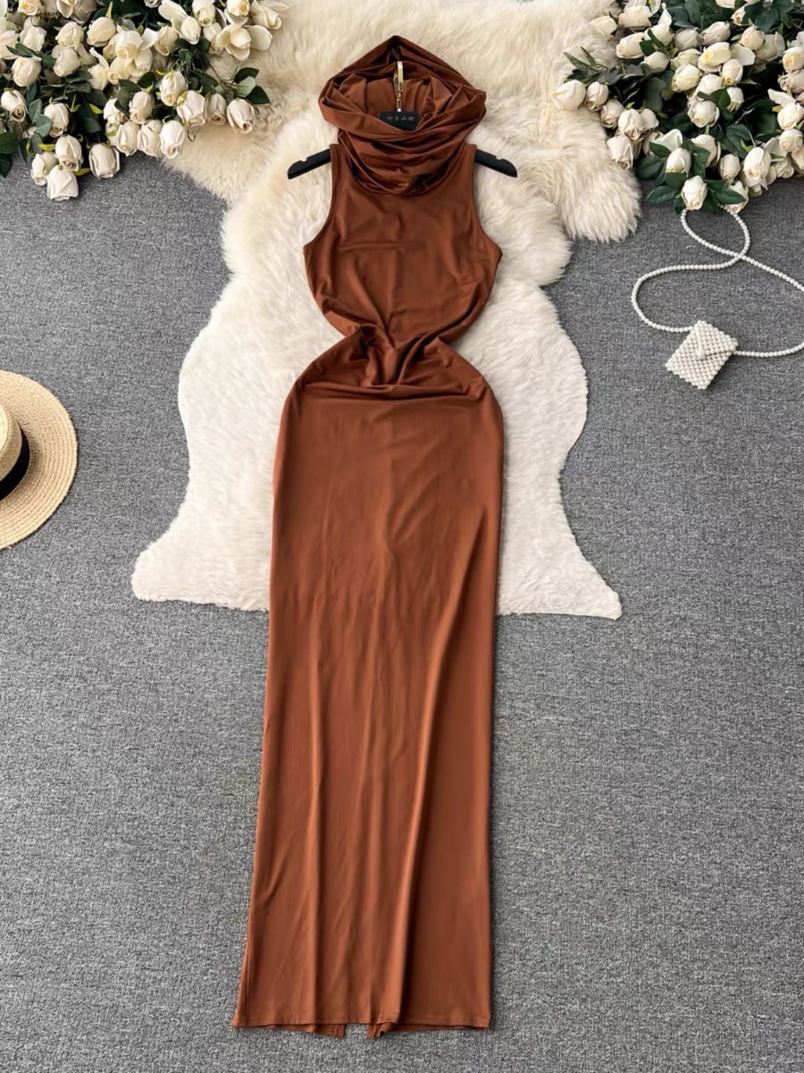 Luxury babe hoodie gown CBC190