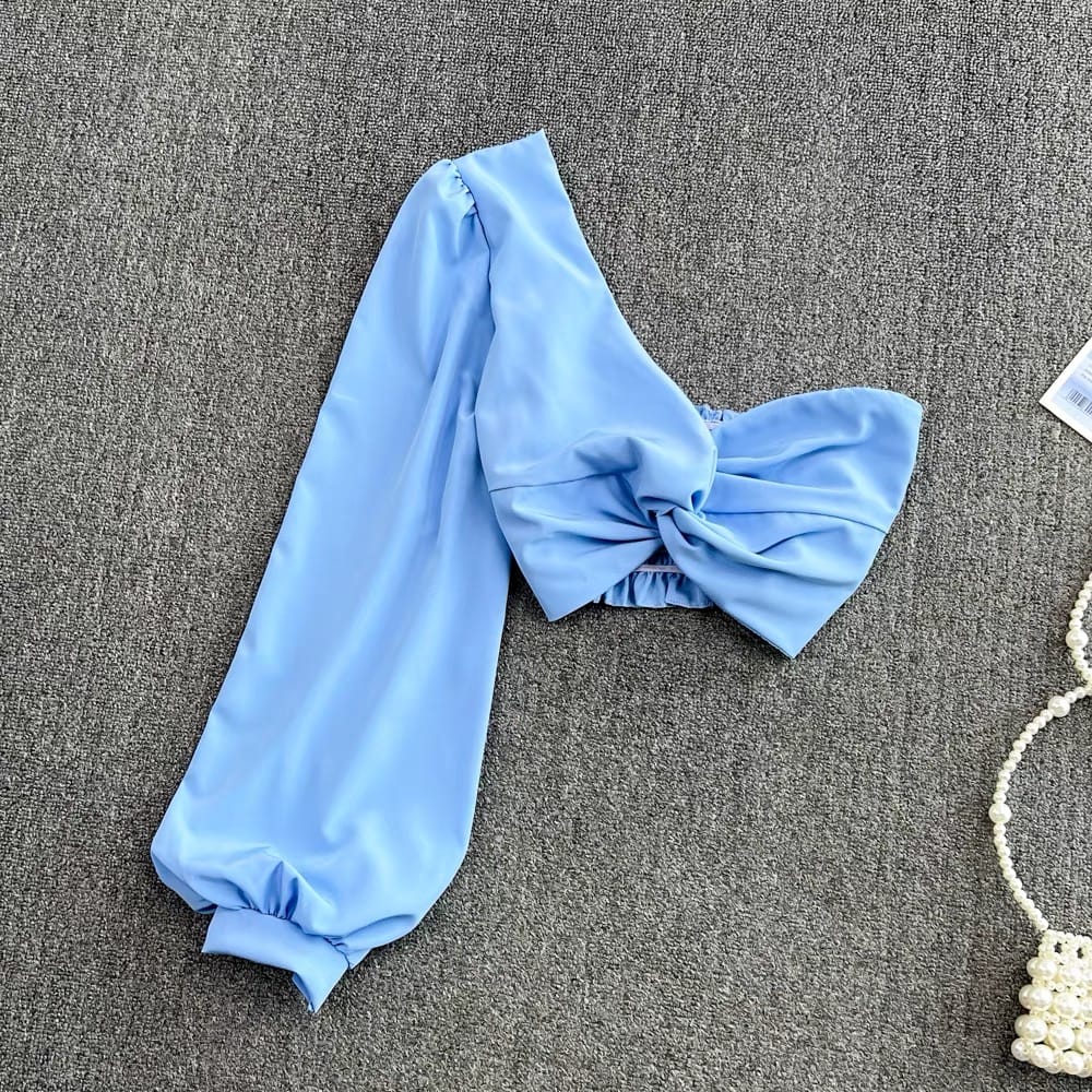 Body sculpted crop top TZZ403 image