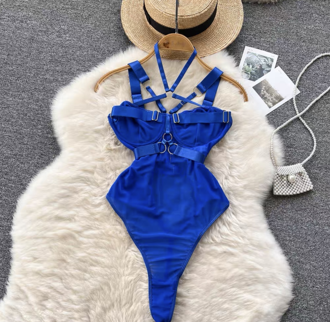 Now and later straps bodysuit TZZ832 image