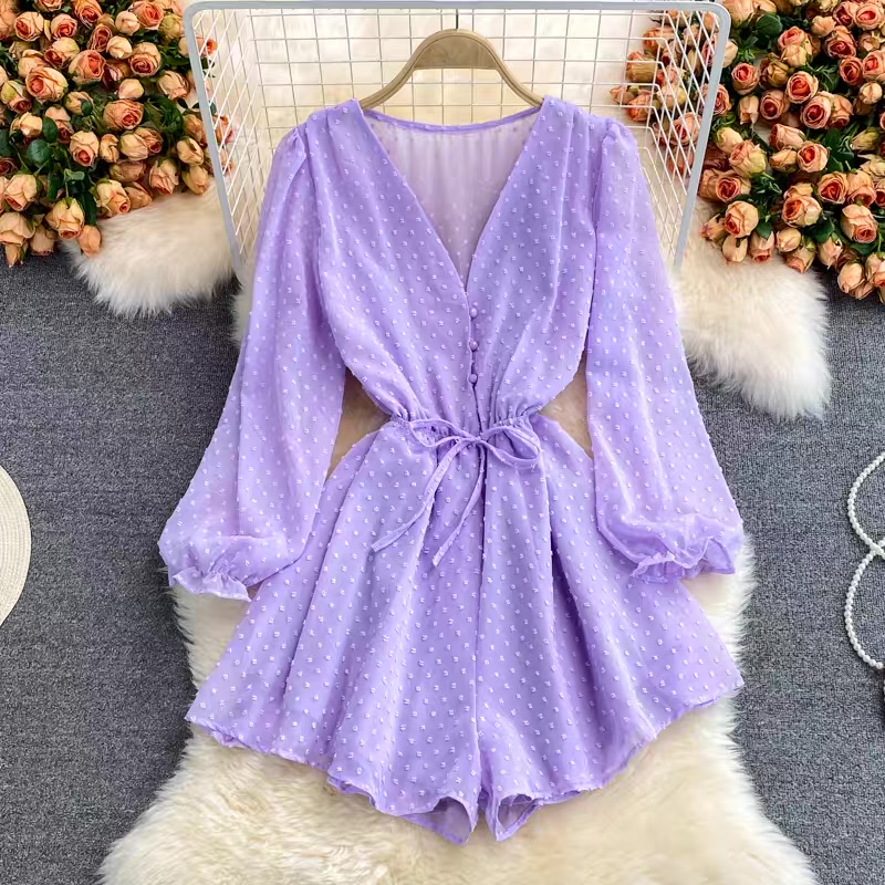 Setting the mood cotton jumpsuit JRZZ516 image