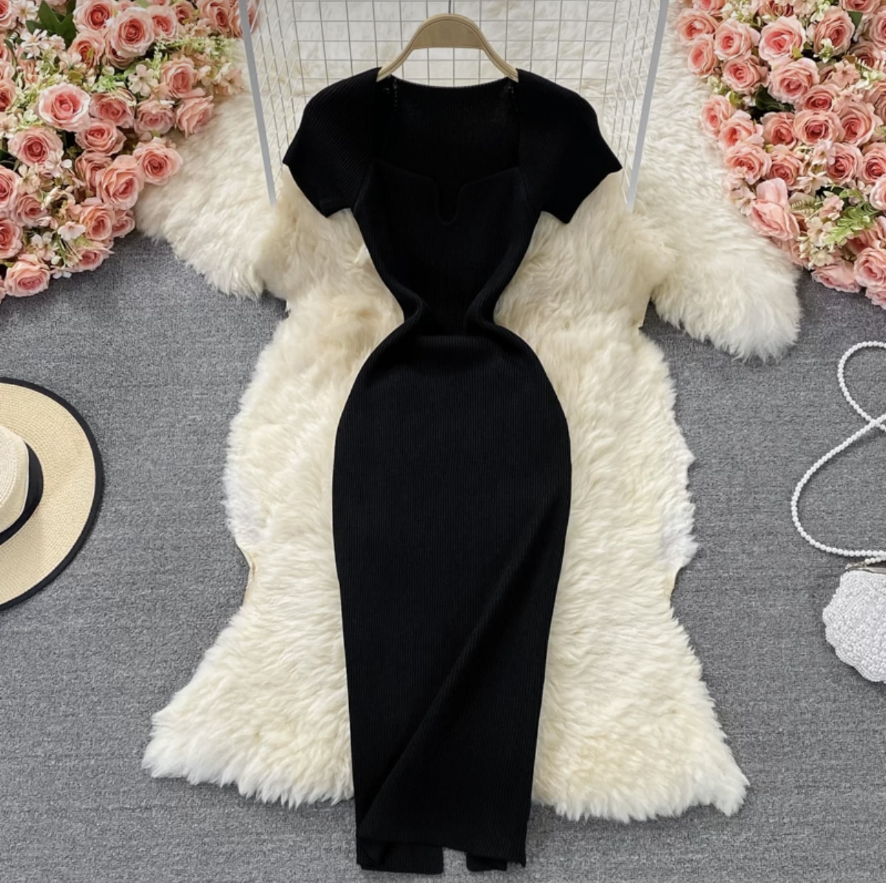 Diamonds on my mind midi gown KBC19 image