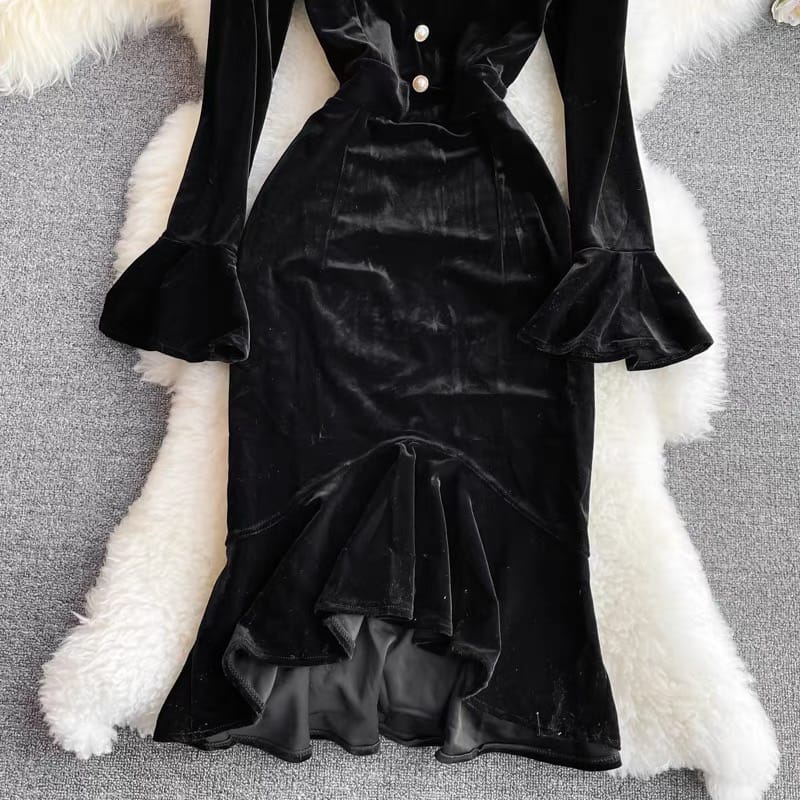 Beautiful scene cocktail dress FBC16 image