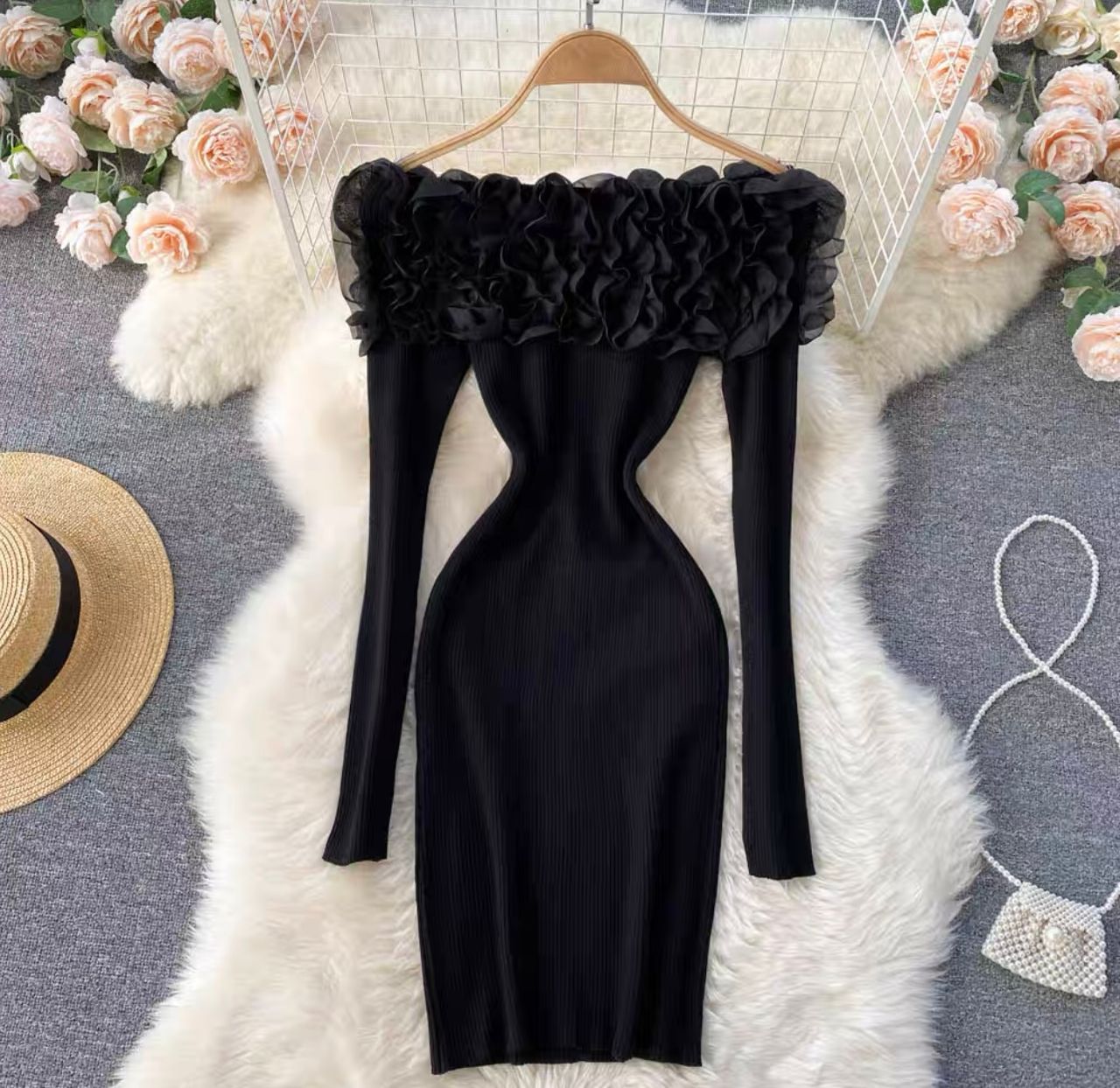 My role model knitted dress KBC164 image