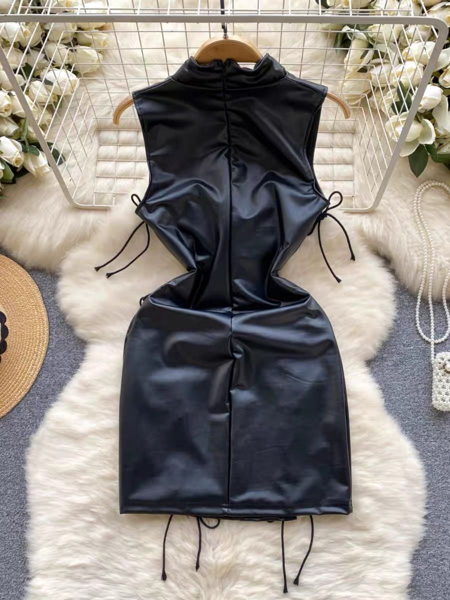 So effortless leather dress CBC439 image