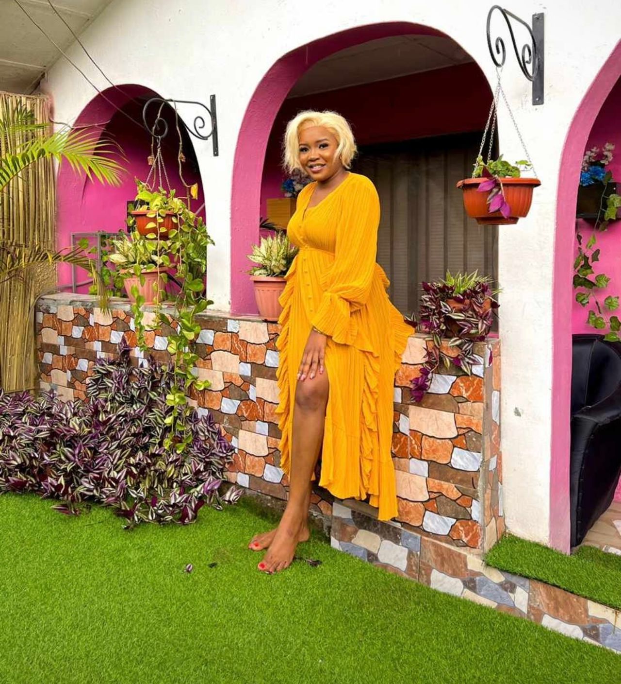 Sarah’s ruffle dress image