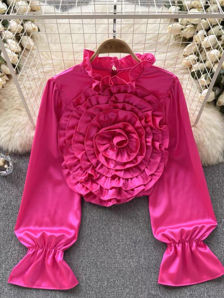 Competitive edge rose blouse BE269 image