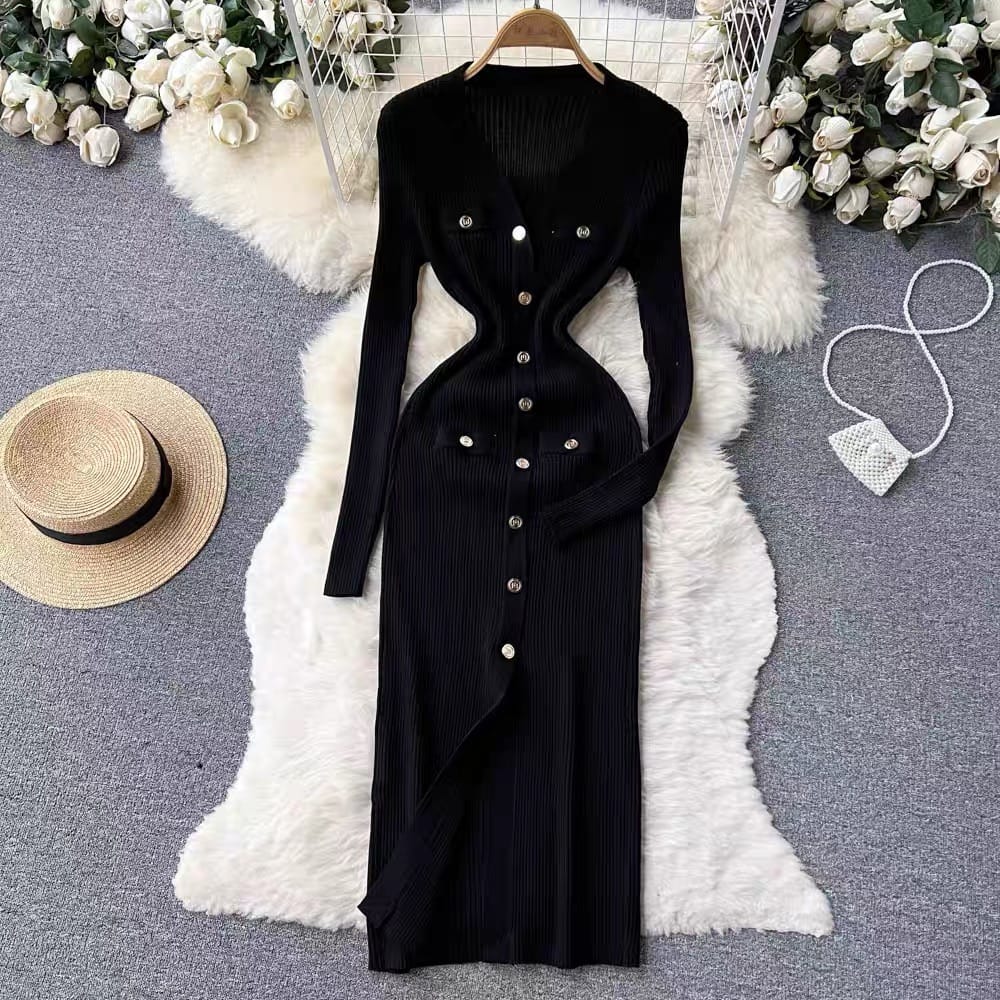 Haute and bothered sweater gown KBC23 image