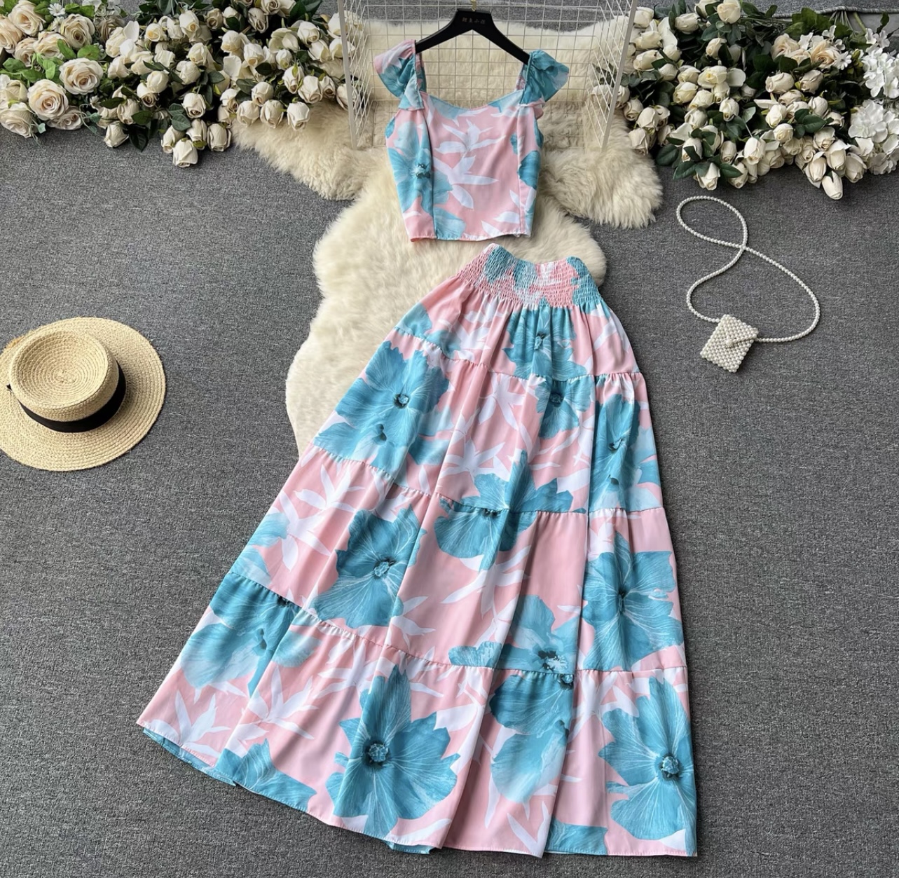 Sneaking looks floral set TPZZ2230 image