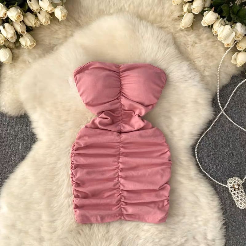 Free as a butterfly ribbed gown CBC105 image