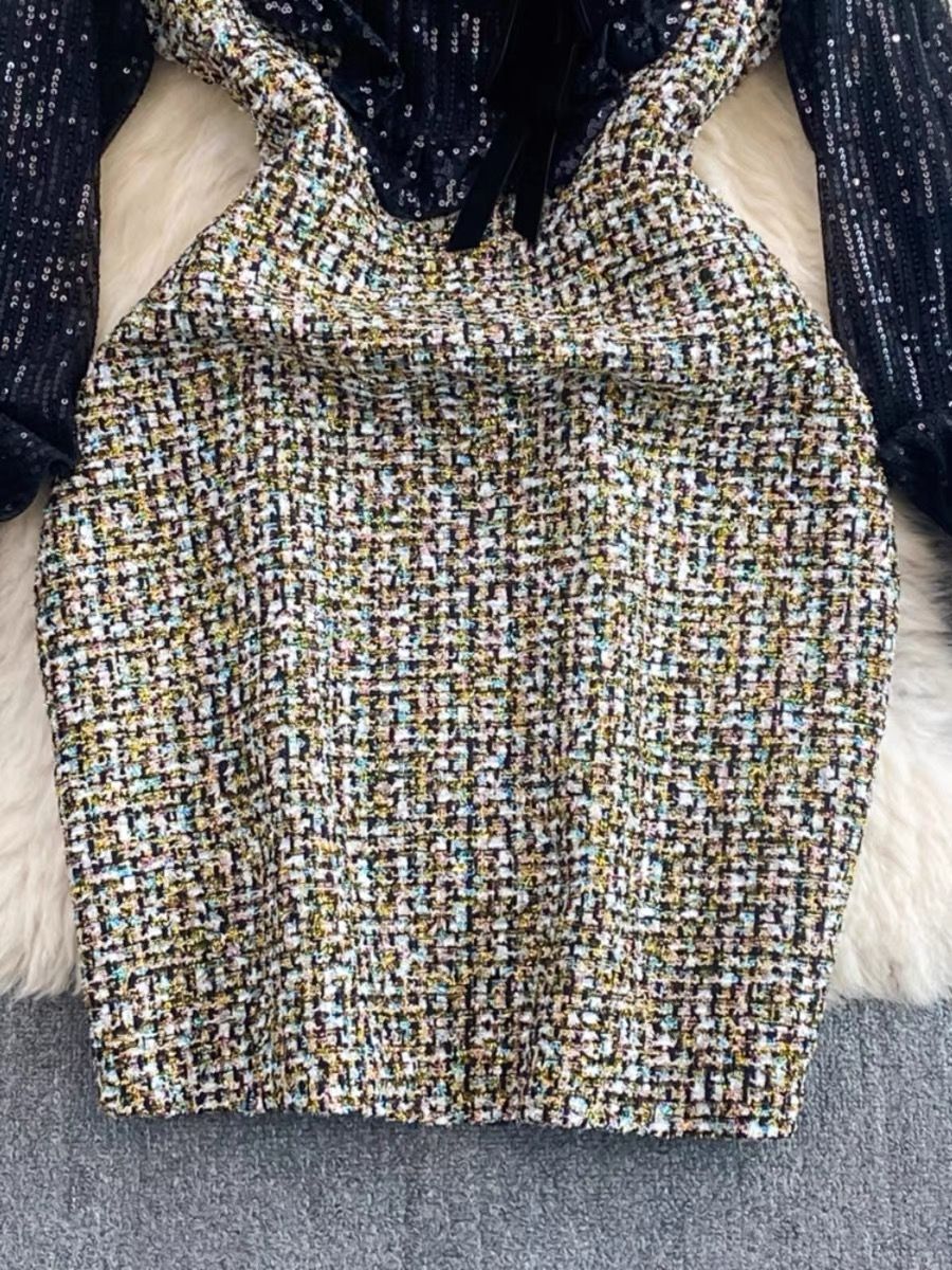 Some like it hot sequin style dress FD475 image