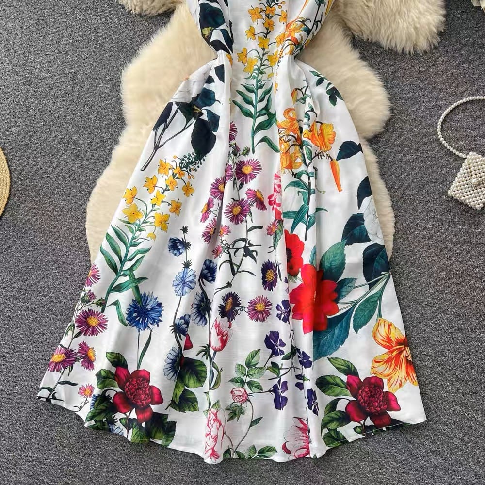 Only elegance floral dress CD263 image