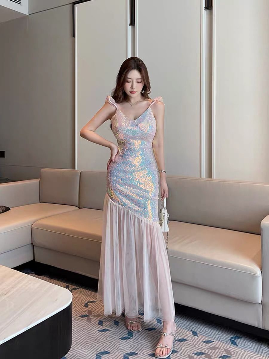 Company party glitter dress EVD54 image