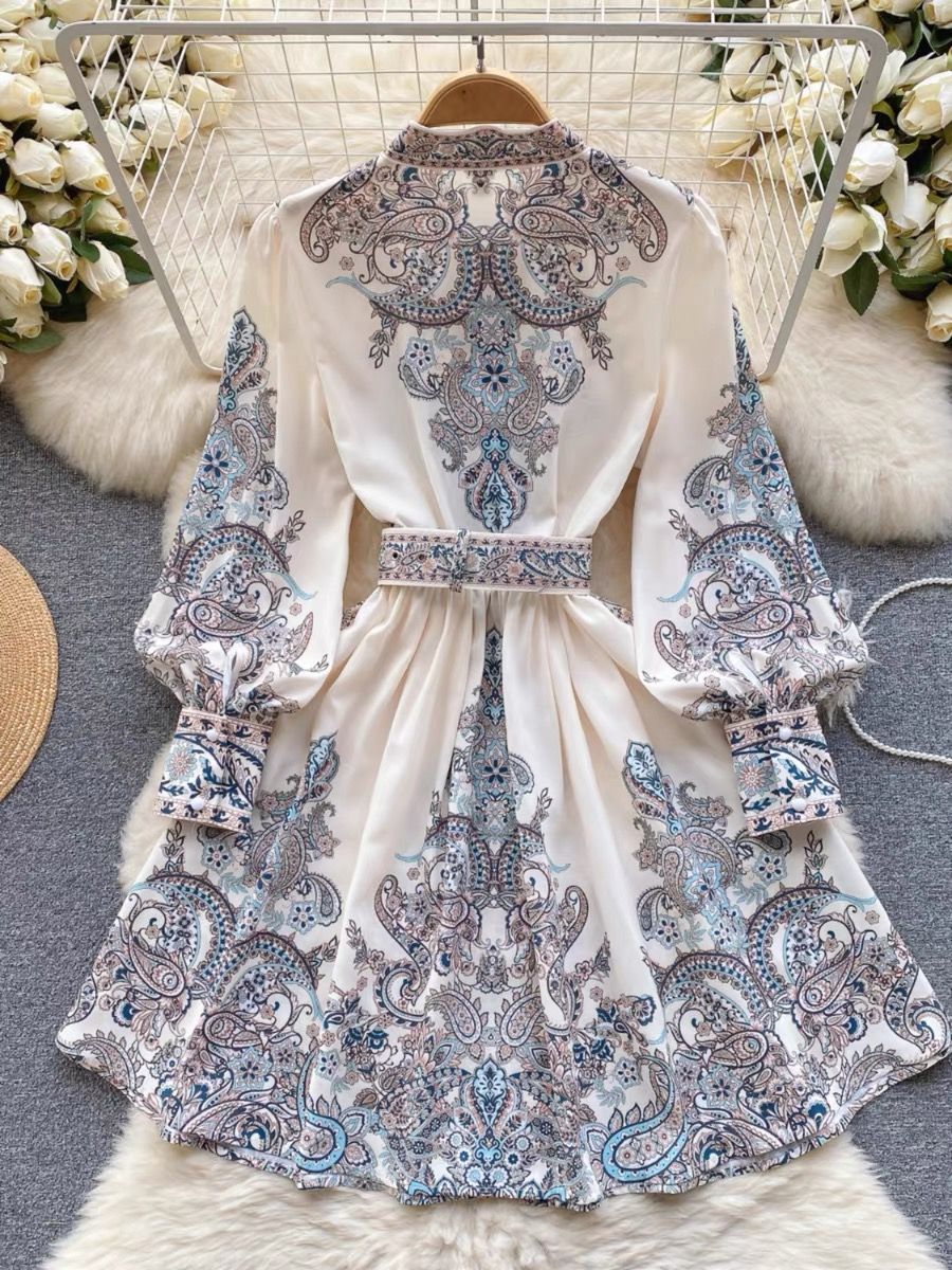 My gorgeous nightmare print dress ED181 image