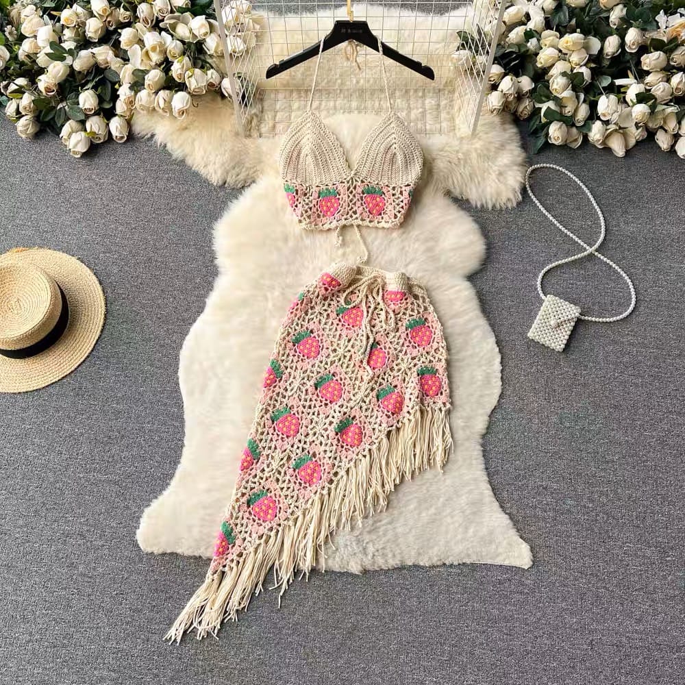 Beach party mood crotchet set TPZZ1823 image