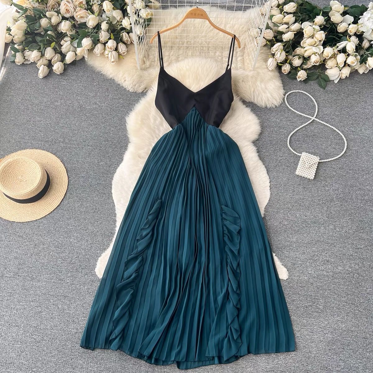 Brunch in paris ruffle dress CD334 image