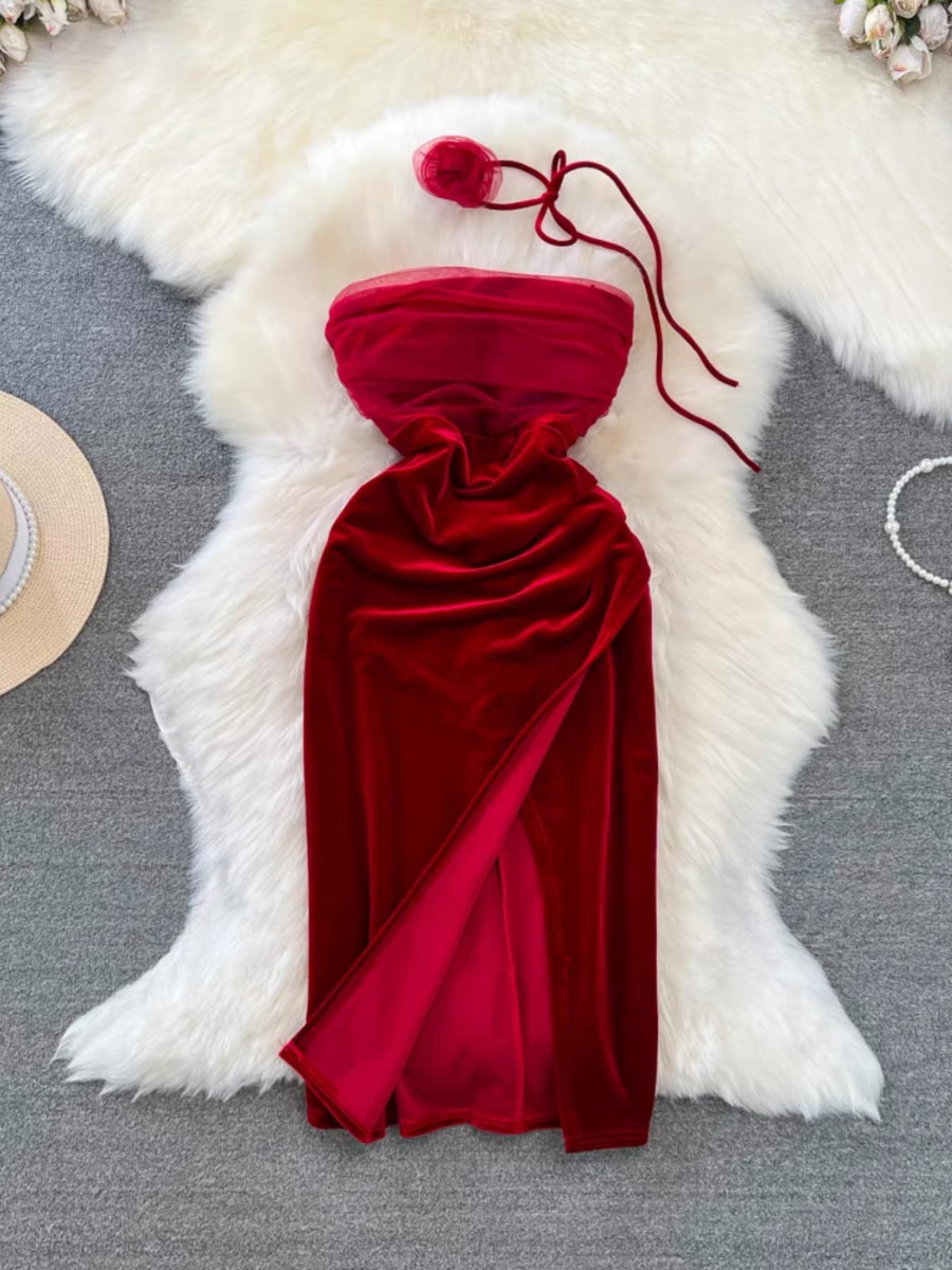 Never a dull moment dinner gown CBC302