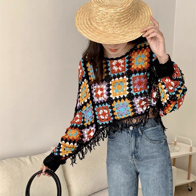 Only want you crotchet sweater SSZZ393 image