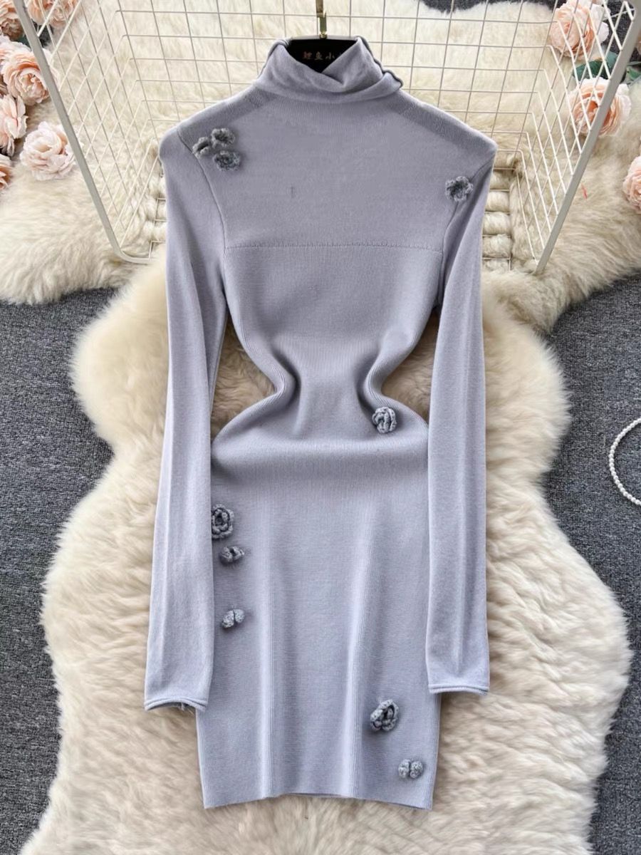 One of a kind knitted dress KBC154 image