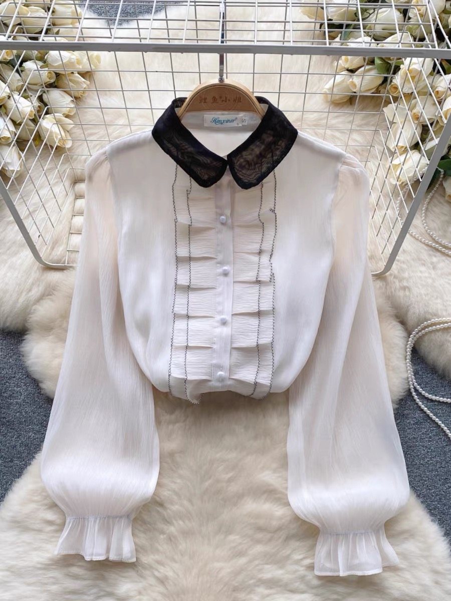Naughty graduate blouse BE176