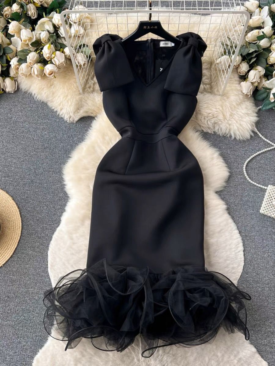 Amary ruffle dress EBC31 image