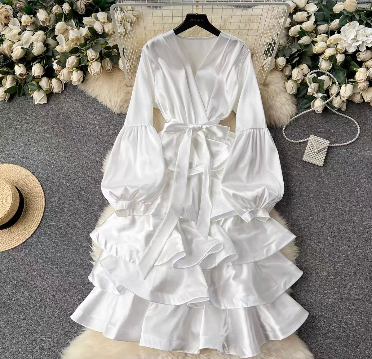 Pent house suite tulle dress EVD94 image