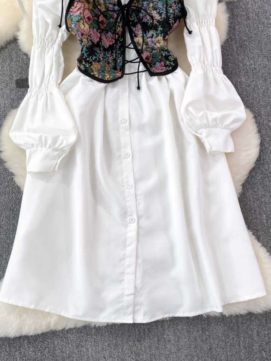 Glitz and glamour shirt dress & corset SDZZ845 image