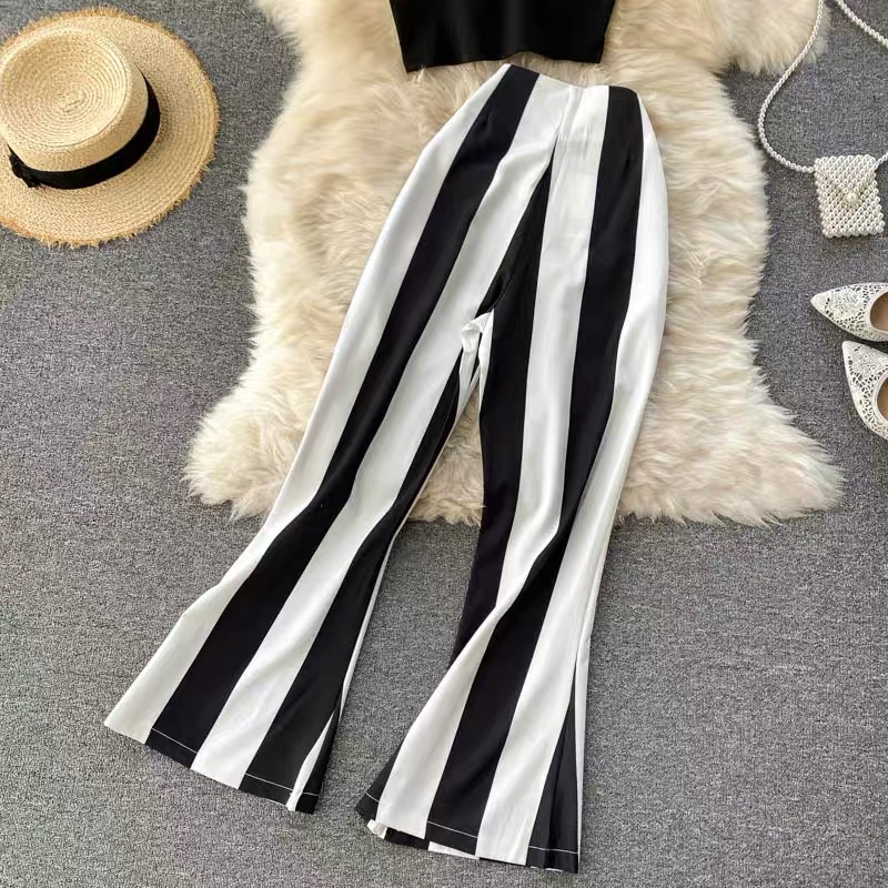 Goddess stripes print set TPZZ206 image