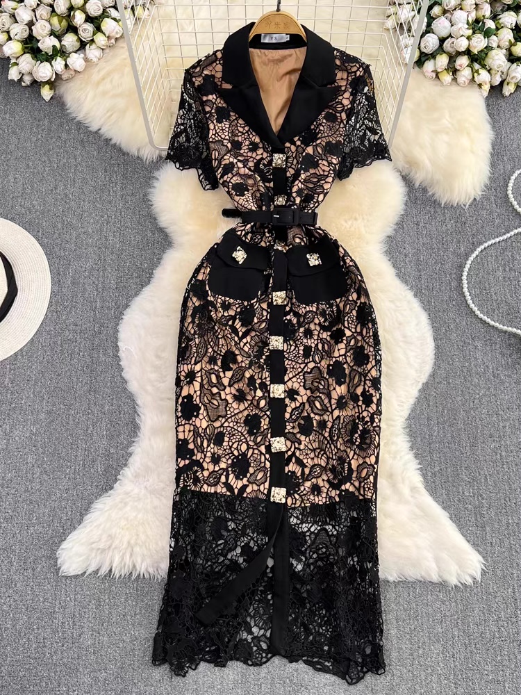 I always shine lace dress FBC33