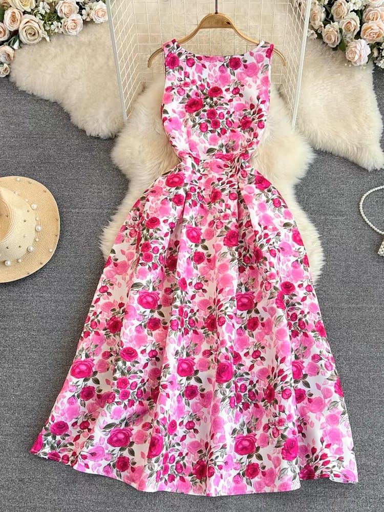 Floristic babe dress CD291 image