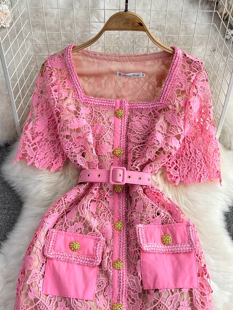 Classic but fierce lace dress FBC30 image