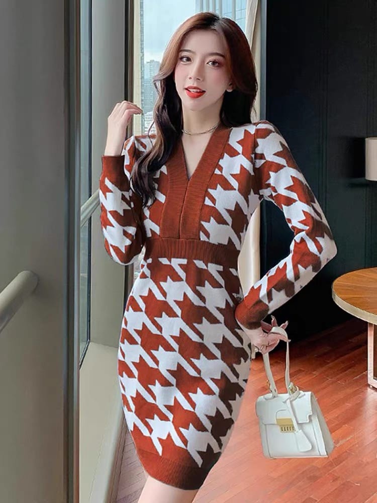 Dollar signs sweater gown KBC14 image