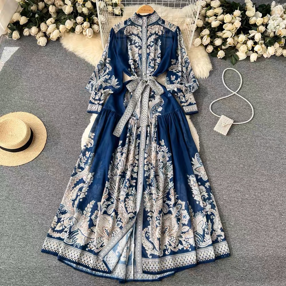Won’t love you back print dress ED42 image