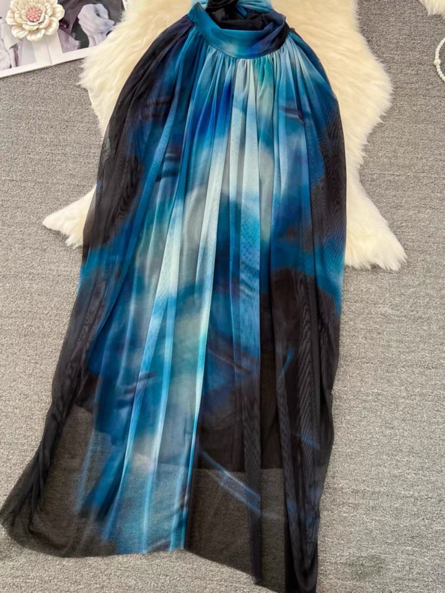 Let me know halter dress CD747 image