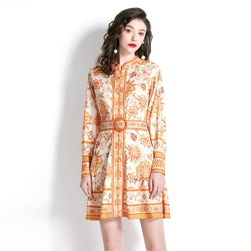 Had your chance print dress ED32