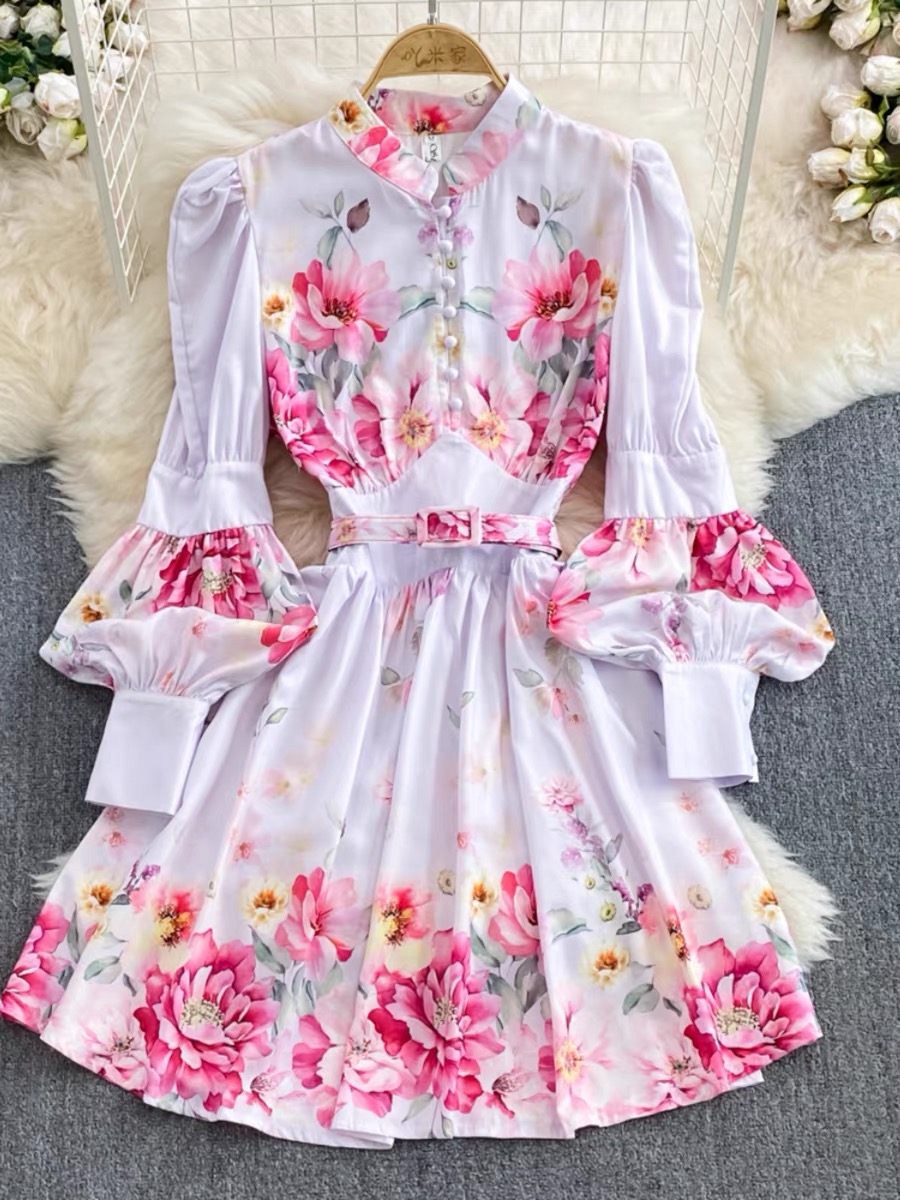 No love lust floral dress ED141