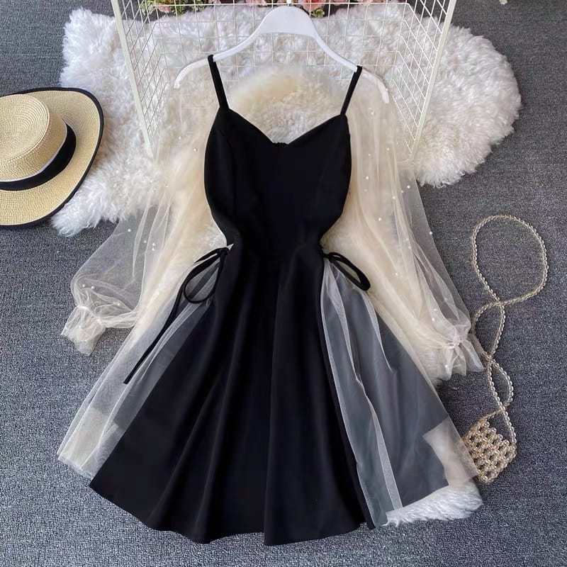 Hot date mesh dress CD102 image