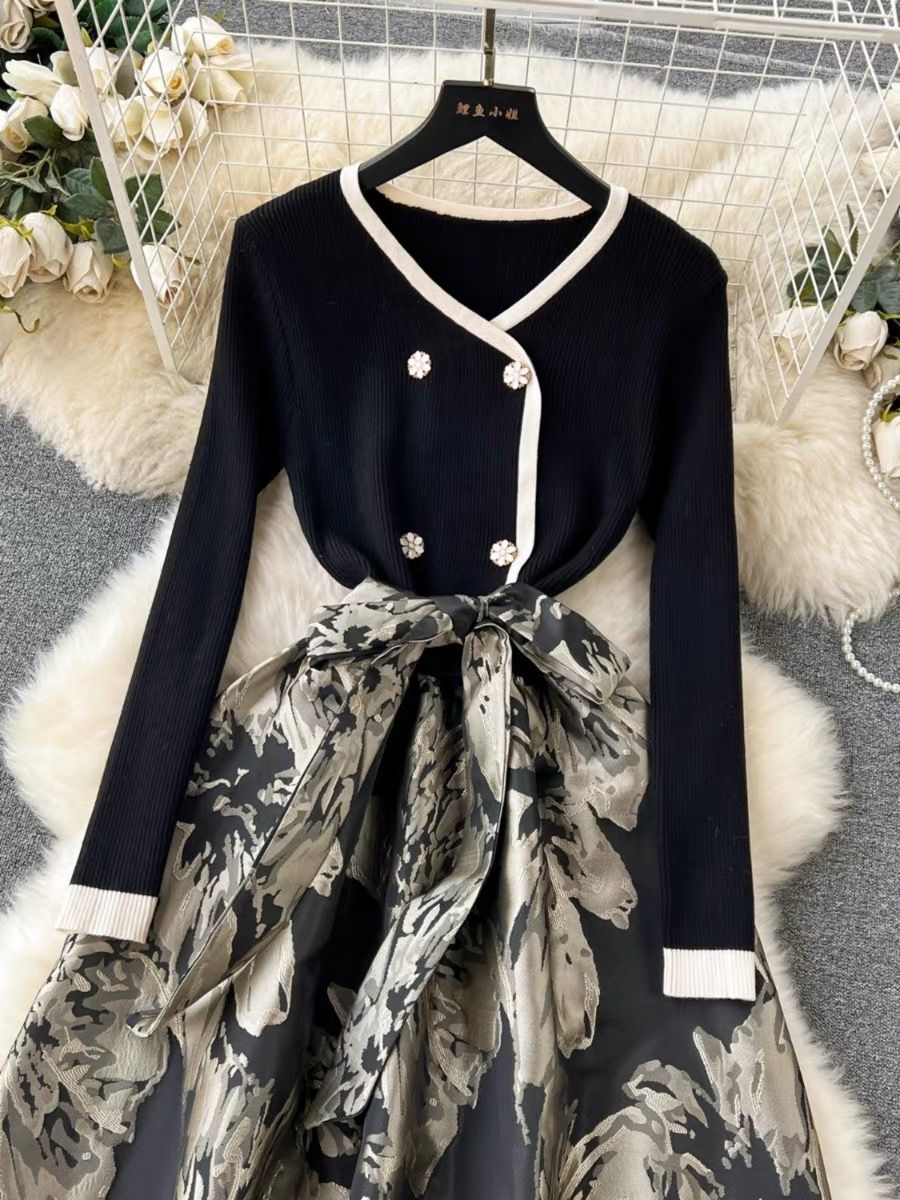 Living glamorously VIP royal dress FD357 image