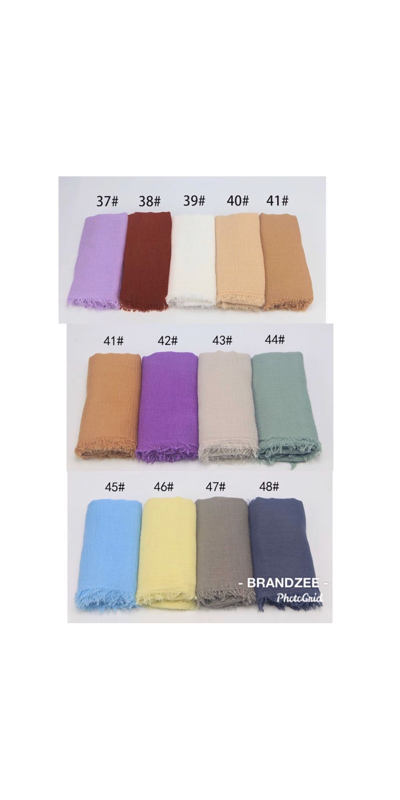 Crinkle cotton veil HW101 image