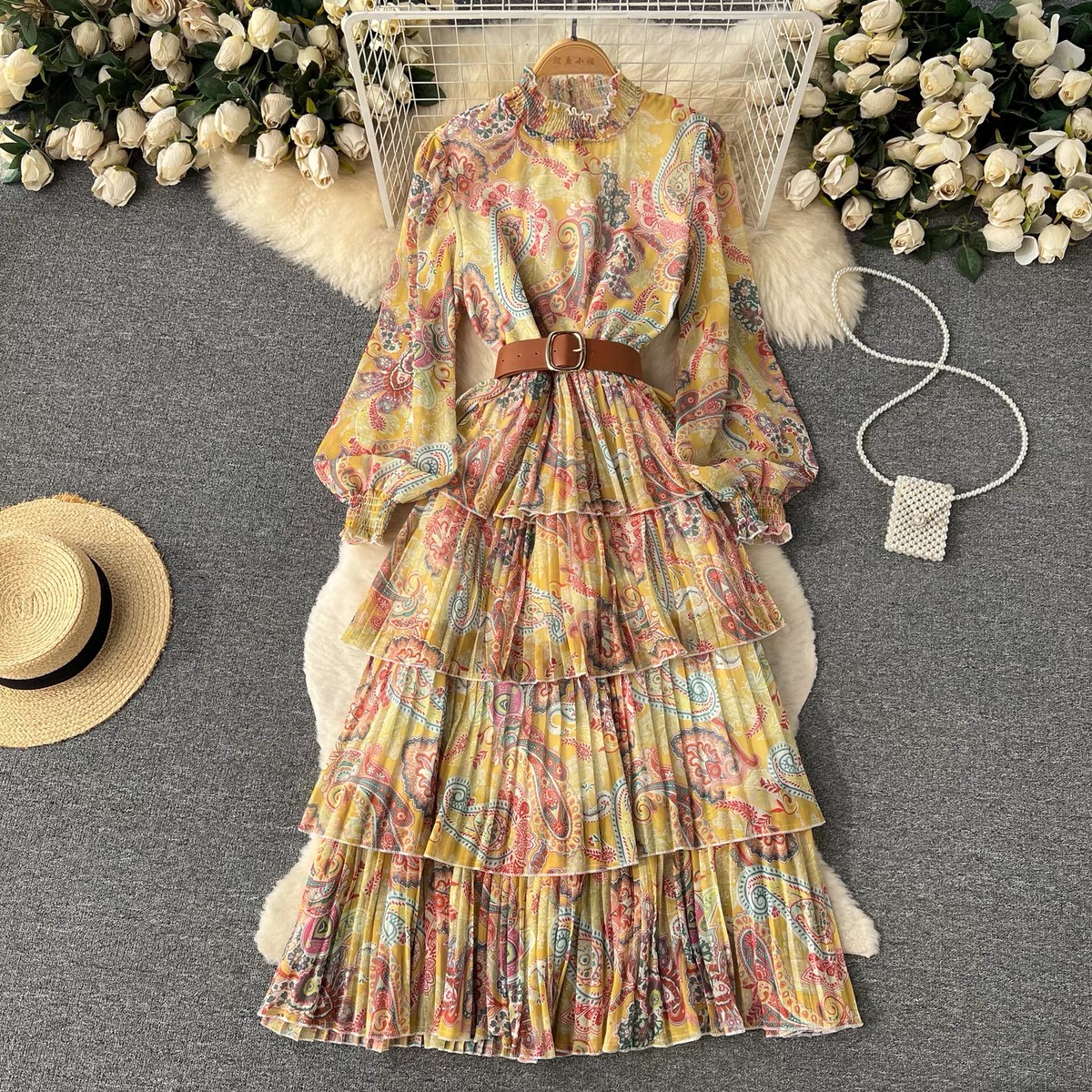 Electric shine dress CD504 image
